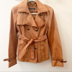 Guess vintage 90s authentic leather jacket